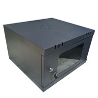 رک دیواری 9 یونیت عمق 60 سانتیمتر درب شیشه ای رکمونت